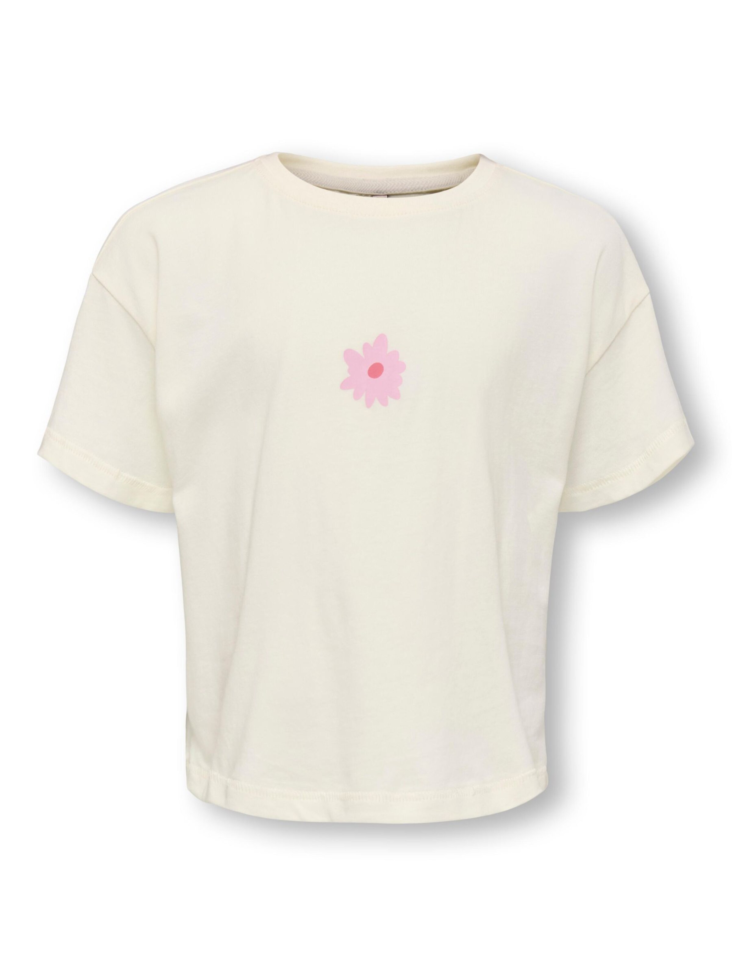 Only Mini Тениска 'KMGVACAY' в бежово: отпред