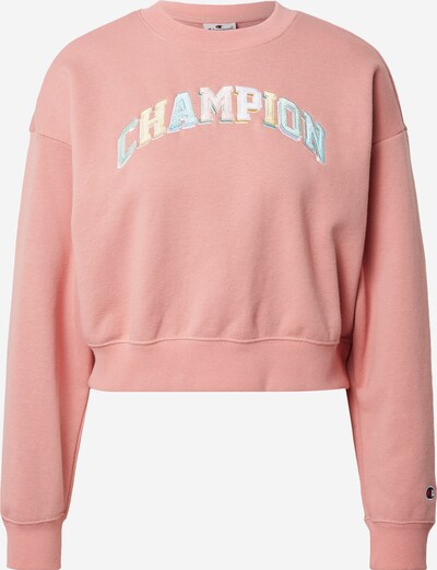 Champion Authentic Athletic Apparel Суичър в светлосиньо / светложълто / светлозелено / антично розово, Преглед на продукта