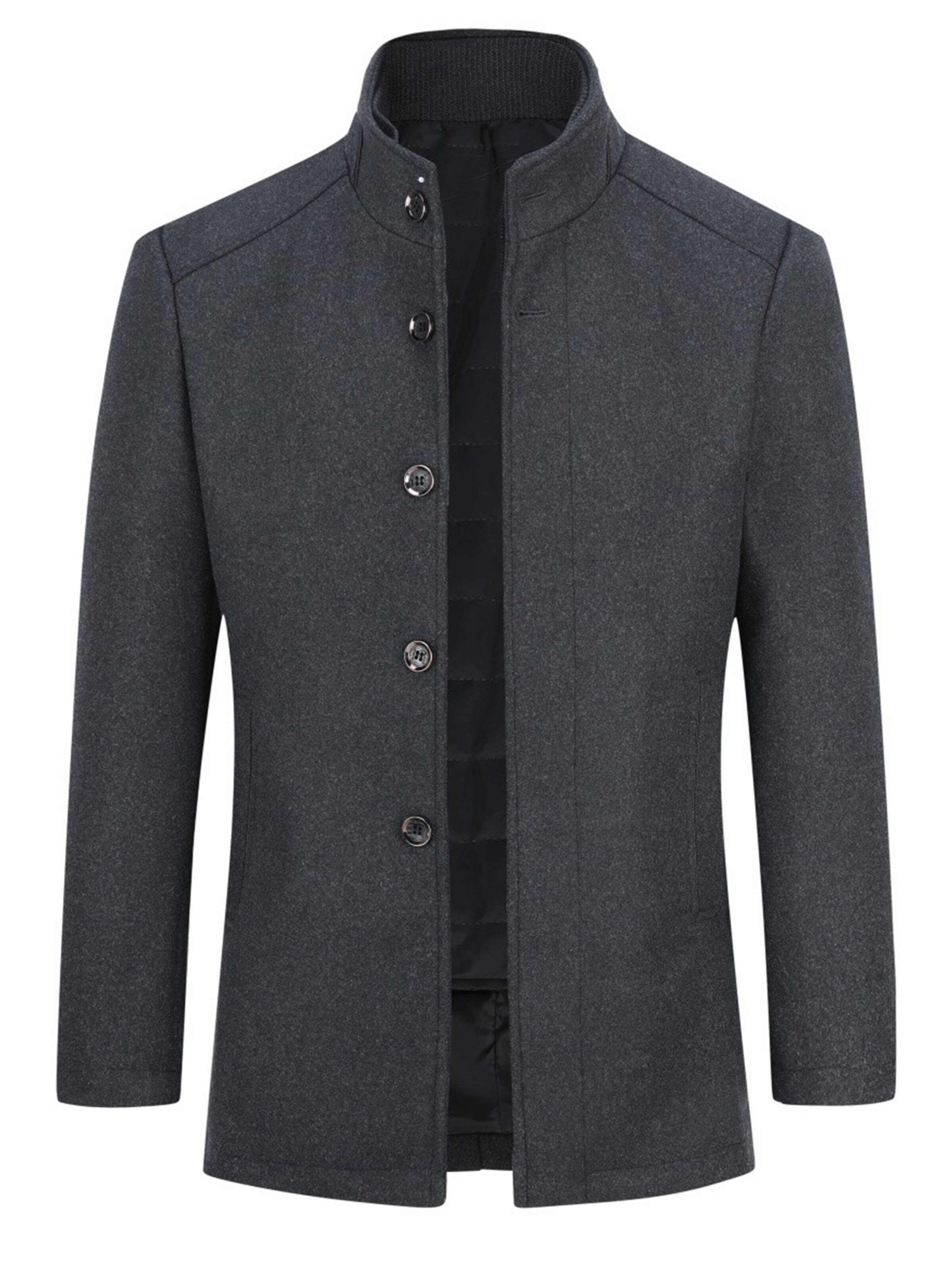 Manteau d’hiver 'Winterkern' ALLTHEMEN en gris