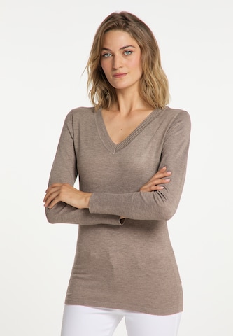 Usha Sweater in Grey: front