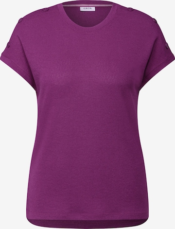 CECIL Shirt in Lila: Vorderseite