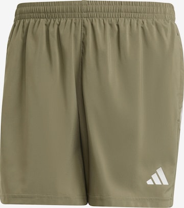 Pantaloni sportivi 'Own The Run' di ADIDAS PERFORMANCE in verde: frontale