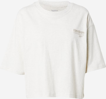 T-shirt fonctionnel 'RIE' Reebok en gris : devant