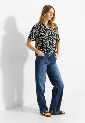 CECIL Bluse in Schwarz