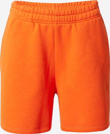 Karo Kauer Loosefit Broek in Oranje: voorkant