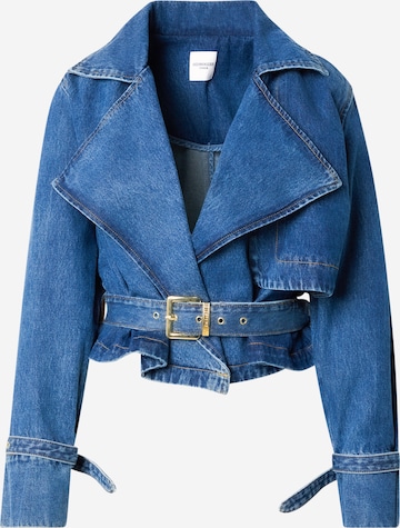 Hoermanseder Välikausitakki värissä sininen: etupuoli