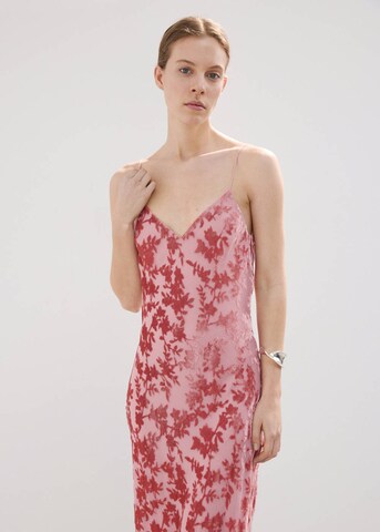 MANGO Dress in Pink: front