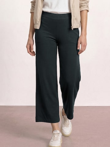 STREET ONE Loose fit Pants 'Emee' in Green: front