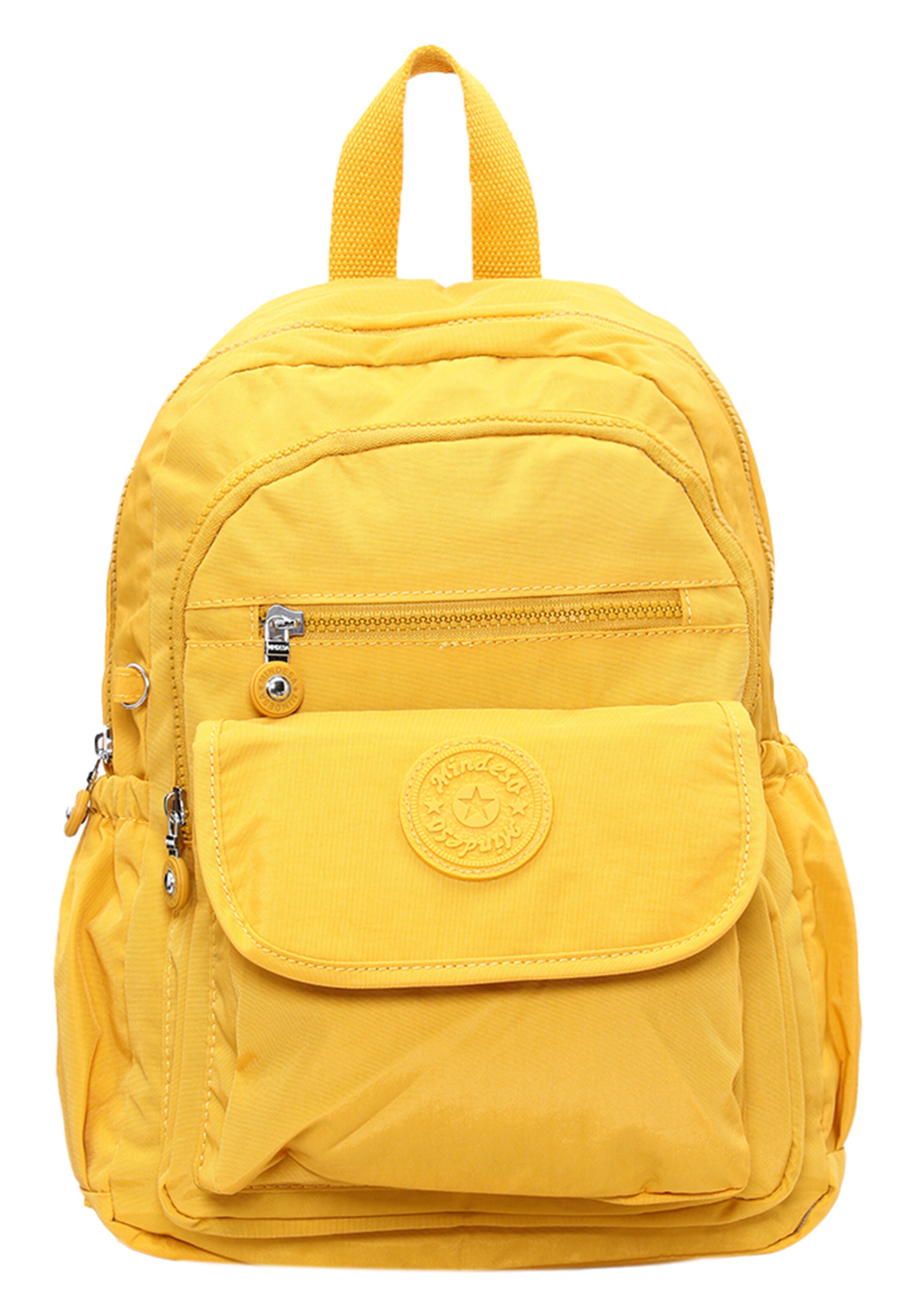 Mindesa - Mochila en amarillo: frente