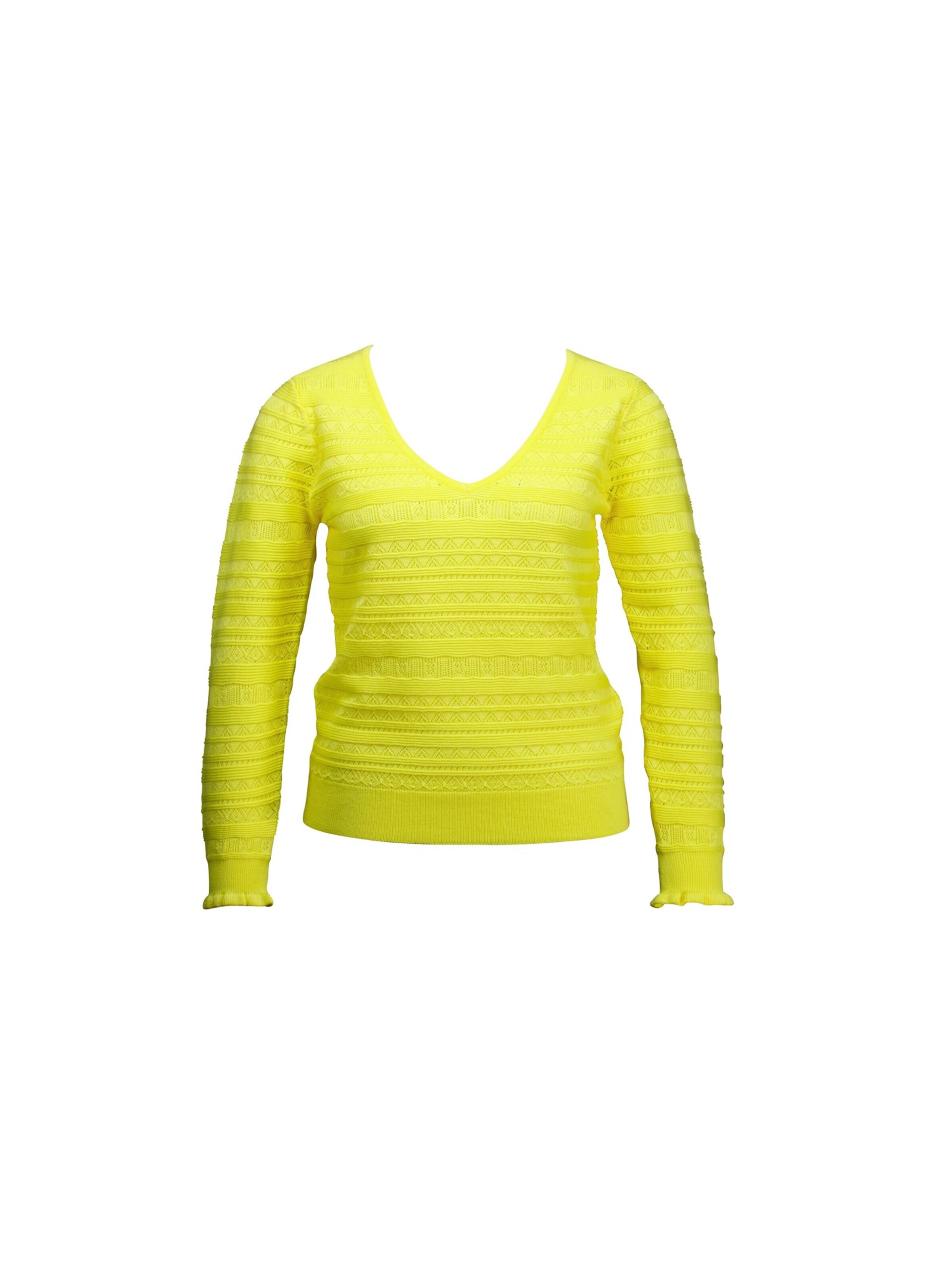 Pull-over 'Juna' Deeluxe en jaune : devant