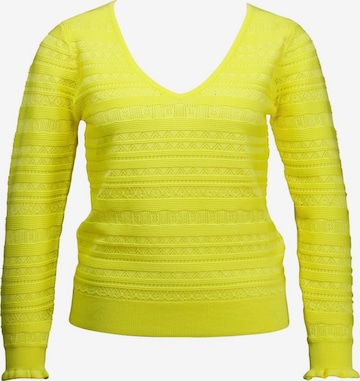 Pull-over 'Juna' Deeluxe en jaune : devant