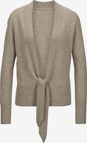Cardigan MADELEINE en beige : devant