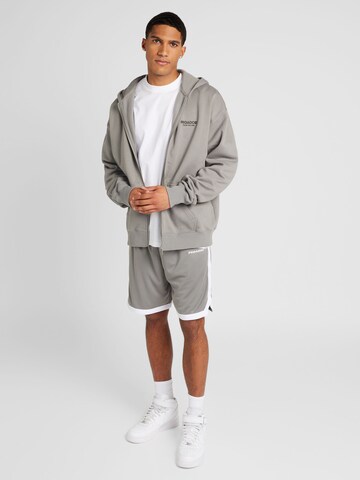 Regular Pantalon Pegador en gris