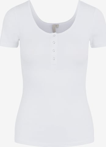 Pieces Petite Shirt 'Kitte' in Wit: voorkant