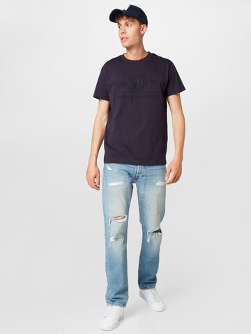 GANT T-shirt i blå