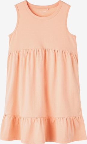 NAME IT - Vestido 'VIONE' en naranja: frente