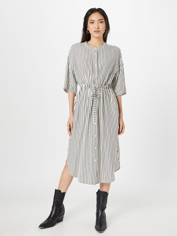 Kaffe Shirt Dress 'Molly' in White: front