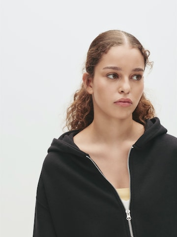 Pull&BearGornji dio trenirke - crna boja