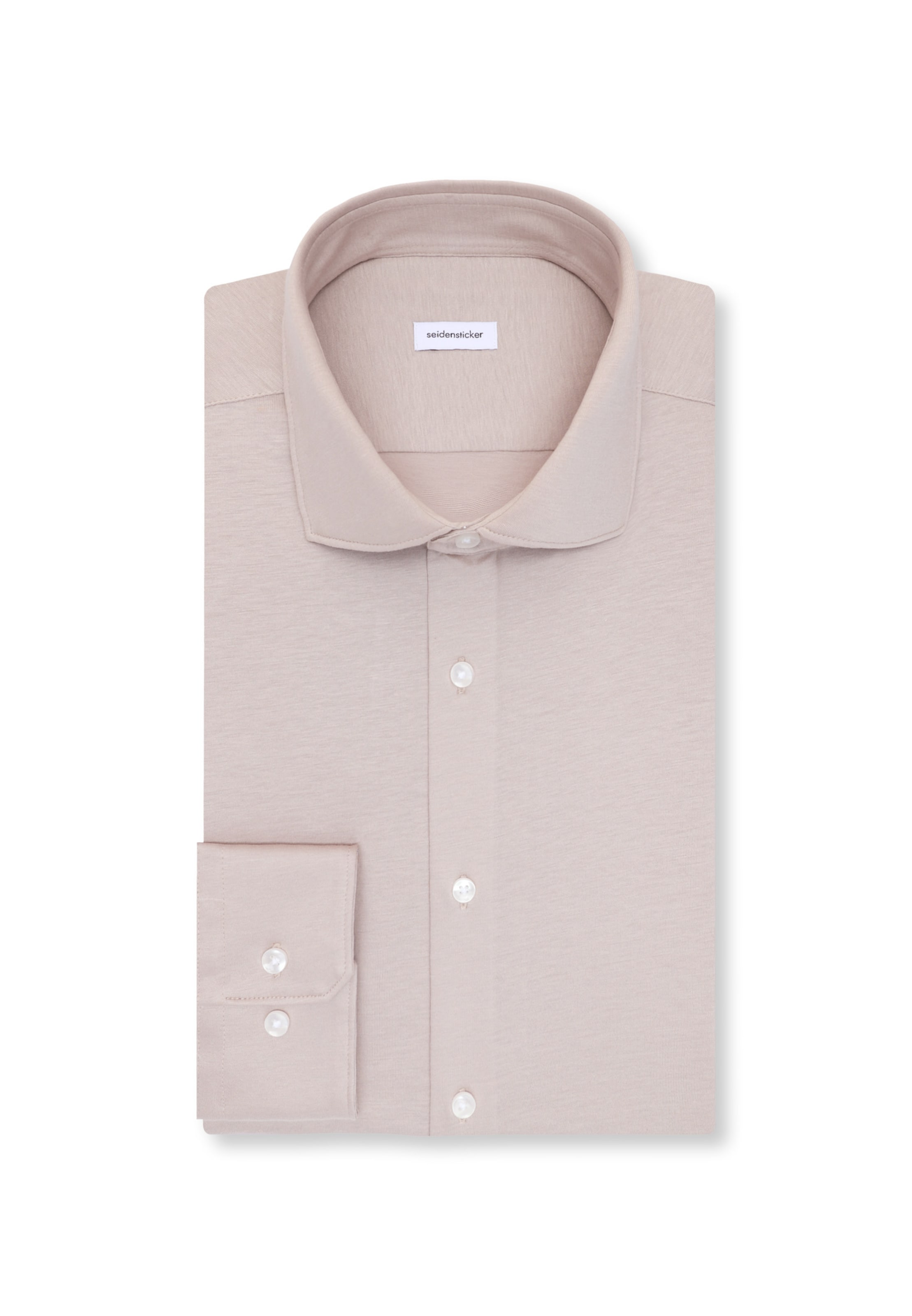 Coupe slim Chemise business SEIDENSTICKER en beige