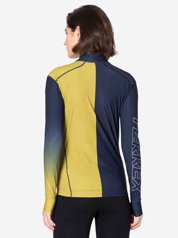 ADIDAS TERREX Shirt 'Agravic Xc Race' in Blau