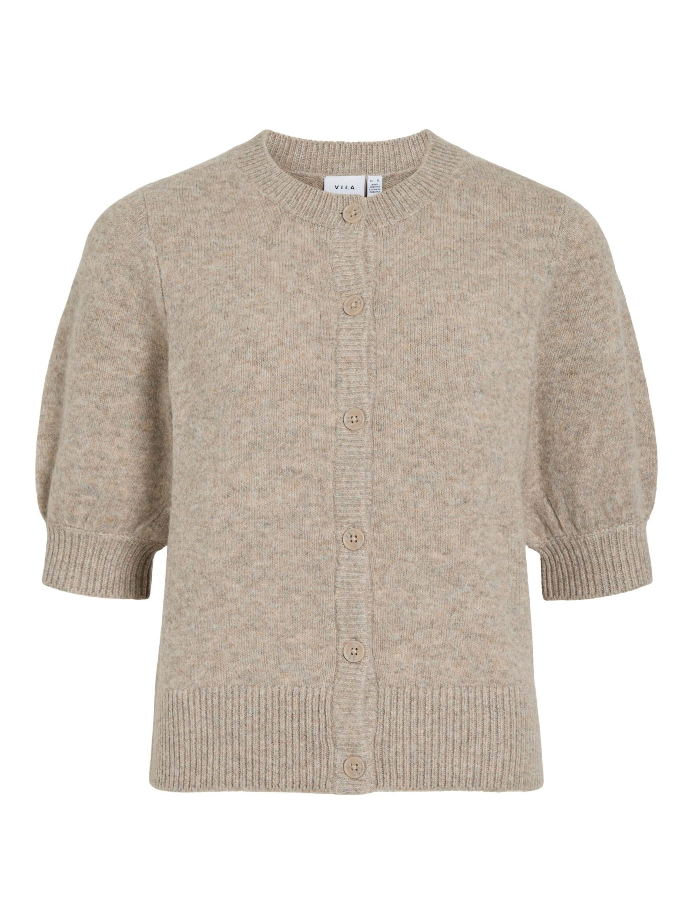 VILA Cardigan 'VIEllie' i brun: forside