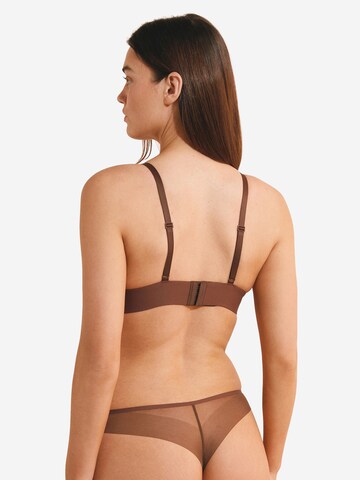 ETAM Triangel BH 'Pure' in Braun