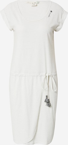 Ragwear - Vestido de verano en blanco: frente