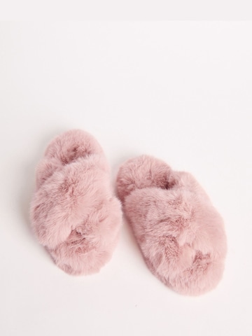 Pantoufle Lipsy en rose