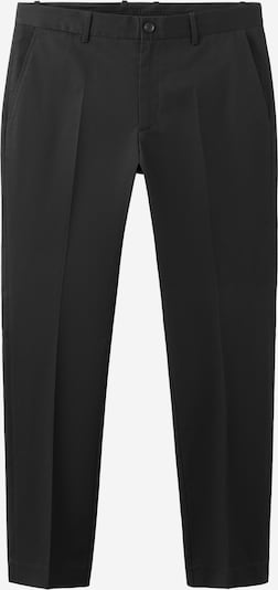 MANGO MAN Suorat housut 'DUBLINO' värissä musta, Tuotenäkymä