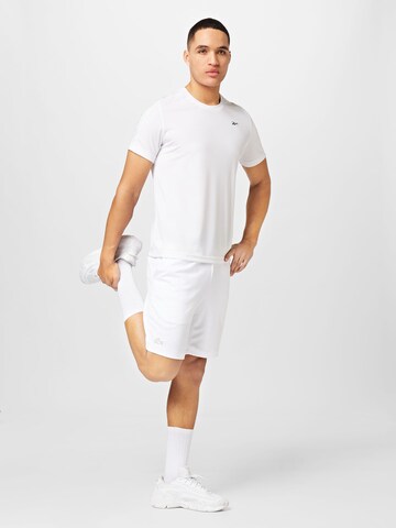 Lacoste Sport regular Παντελόνι φόρμας σε λευκό