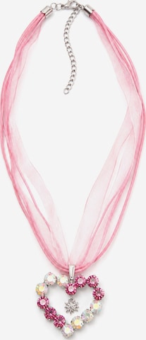 Allgäu Rebell Kette 'Gudrun' in Pink: Vorderseite