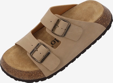 Mule 'Elaha Mega' Palado en beige : devant