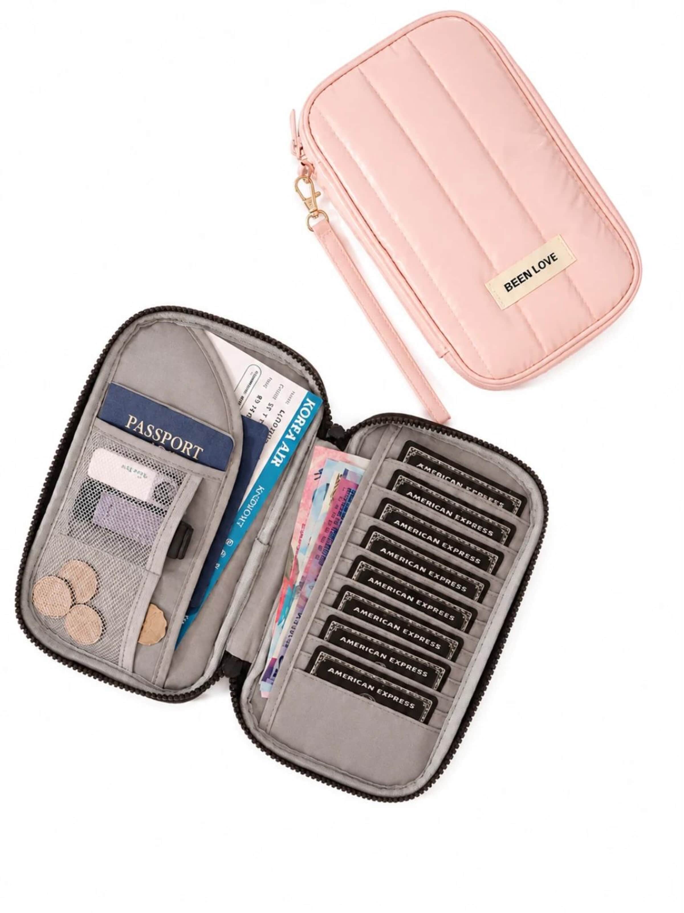 MEVYRA Bag accessories 'RFID Reisepass Organizer' in Pink: front