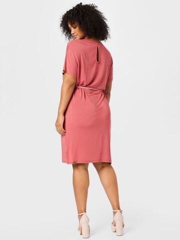 Ragwear Plus Sukienka 'KASS' w kolorze różowy