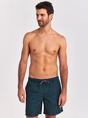 Shiwi Board Shorts in Blue: front