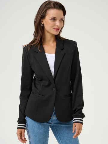 Blazer 'KA Kinnie' Kaffe en noir : devant