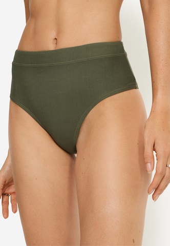 LSCN by LASCANA Bikini bottom in Green: front