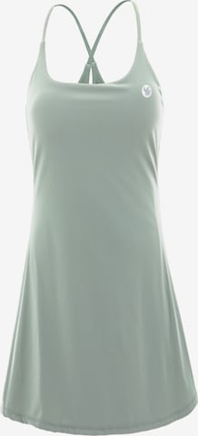 AIKI KEYLOOK Dress 'Invincible' in Green: front