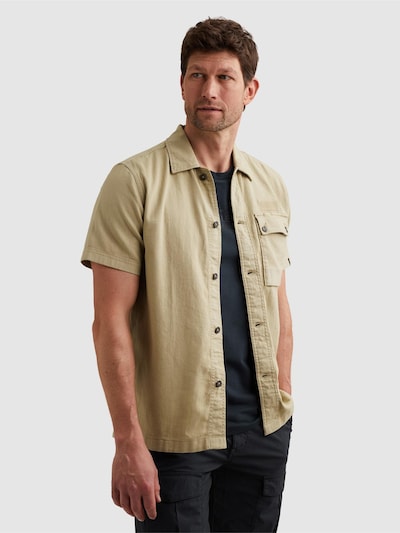 Camicia 'Shirt with short sleeves and garment-dye wash' in S PME Legend di colore verde chiaro, Visualizzazione prodotti