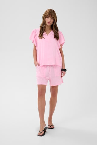 CULTURE Loosefit Broek in Roze