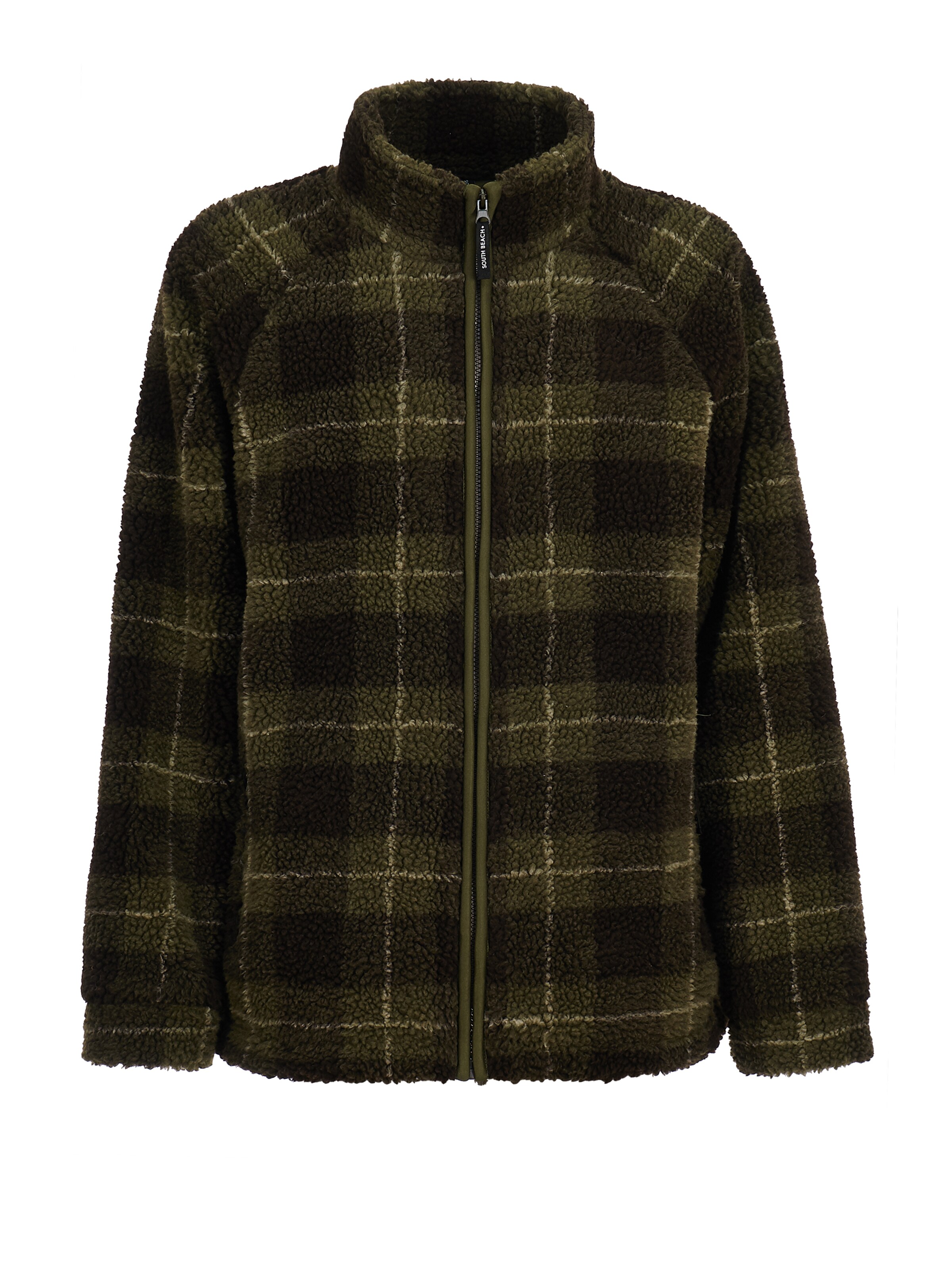 Giacca di mezza stagione di South Beach in verde: frontale