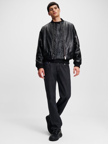 Giacca di mezza stagione di KARL LAGERFELD JEANS in nero