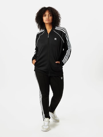 ADIDAS ORIGINALS Sweatjacke 'Primeblue Sst ' in Schwarz