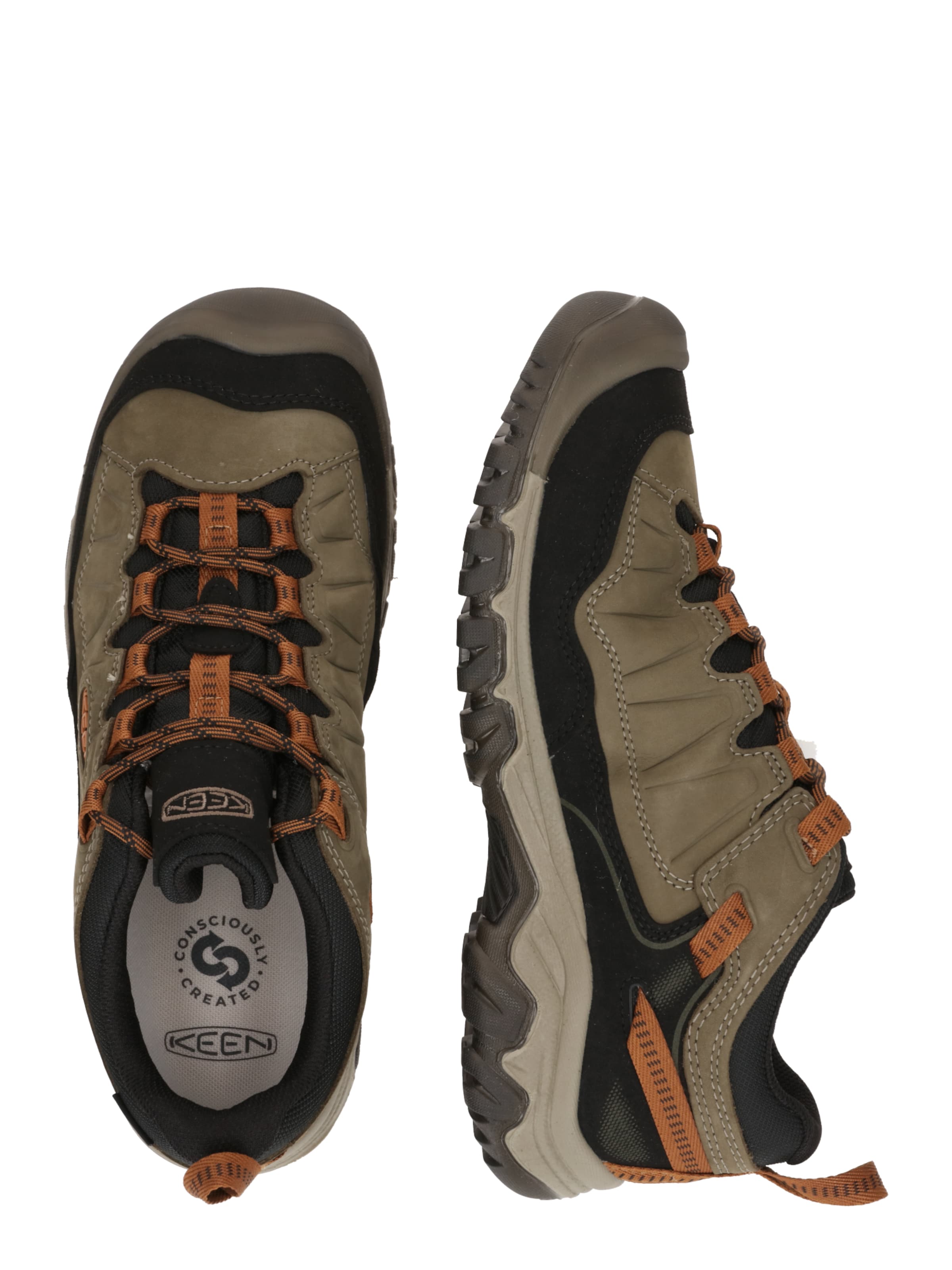 KEEN - Sapato baixo 'Targhee IV' em castanho