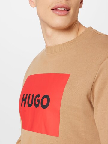 Sweat-shirt 'Durago' HUGO en beige