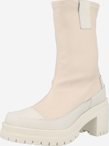 Boots 'FANNY' Bianco en blanc : devant