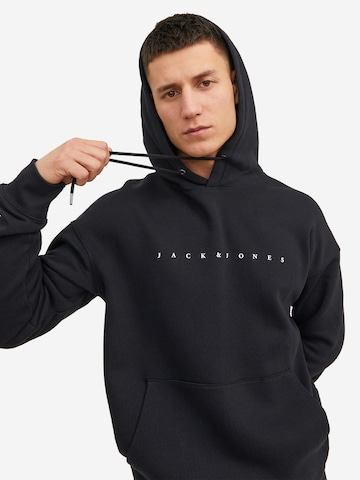 JACK & JONES Sweatshirt 'Star'‌ in Schwarz