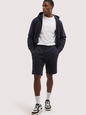 Trussardi Regular Broek in Blauw: voorkant