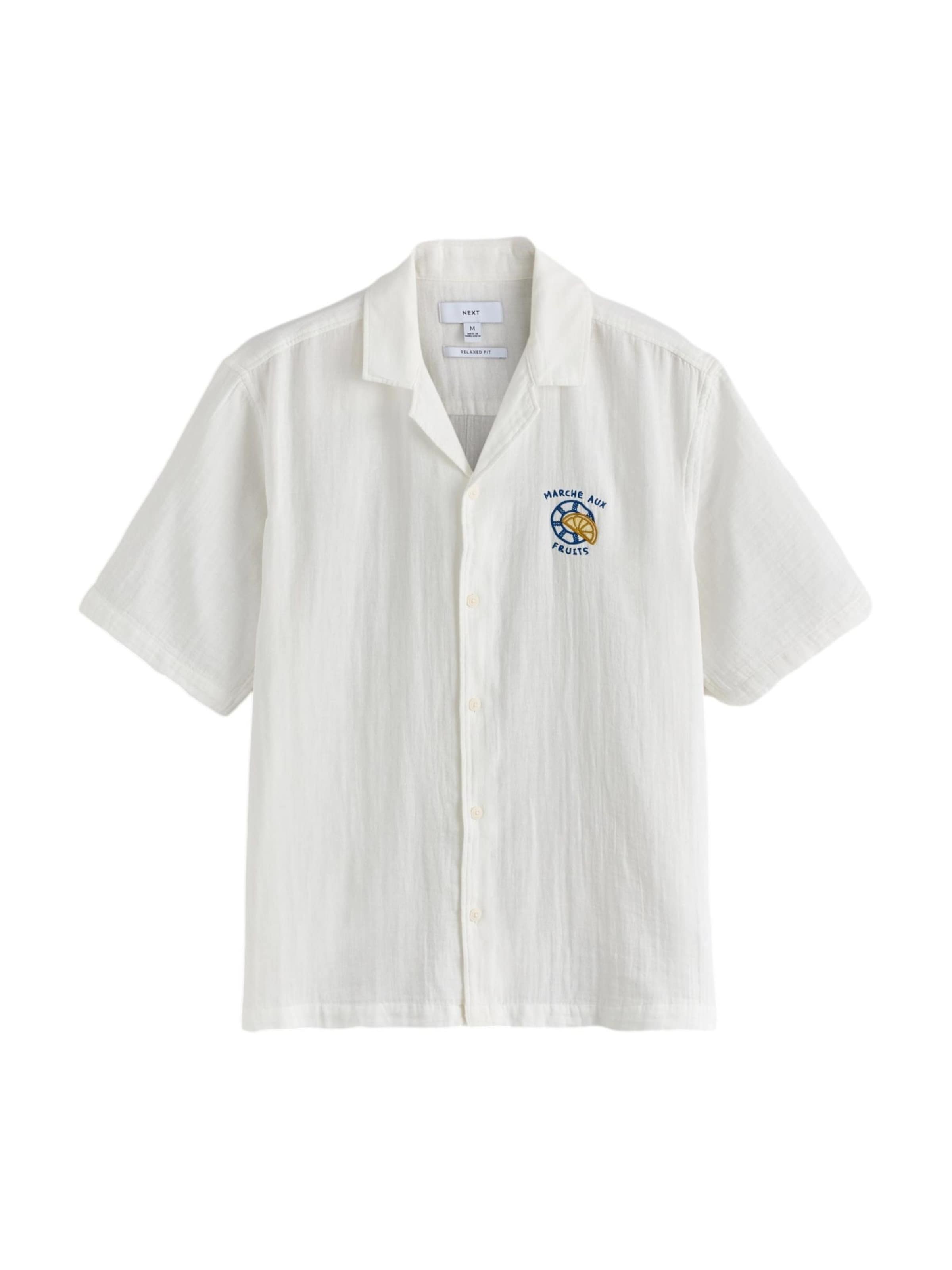 Comfort fit Camicia di Next in bianco: frontale