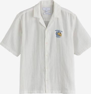 Regular fit Camicia di Next in bianco: frontale